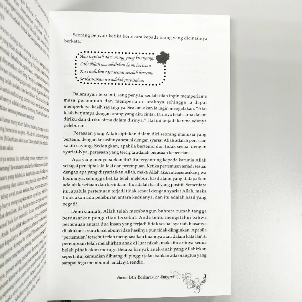 Paparan tambahan 2 untuk buku Suami Istri berkarakter surgawi - Buku Indonesia