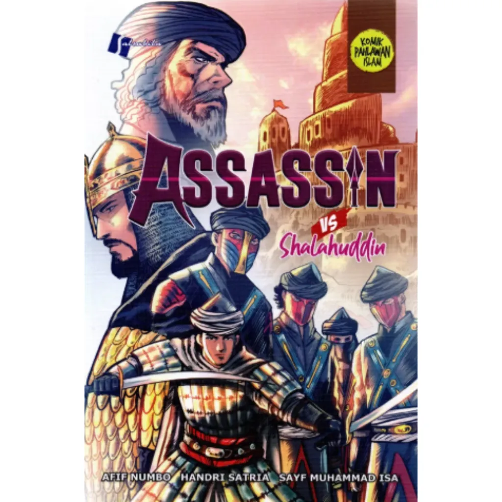 Imej utama kulit buku Komik Assassin vs Shalahuddin - Buku Indonesia