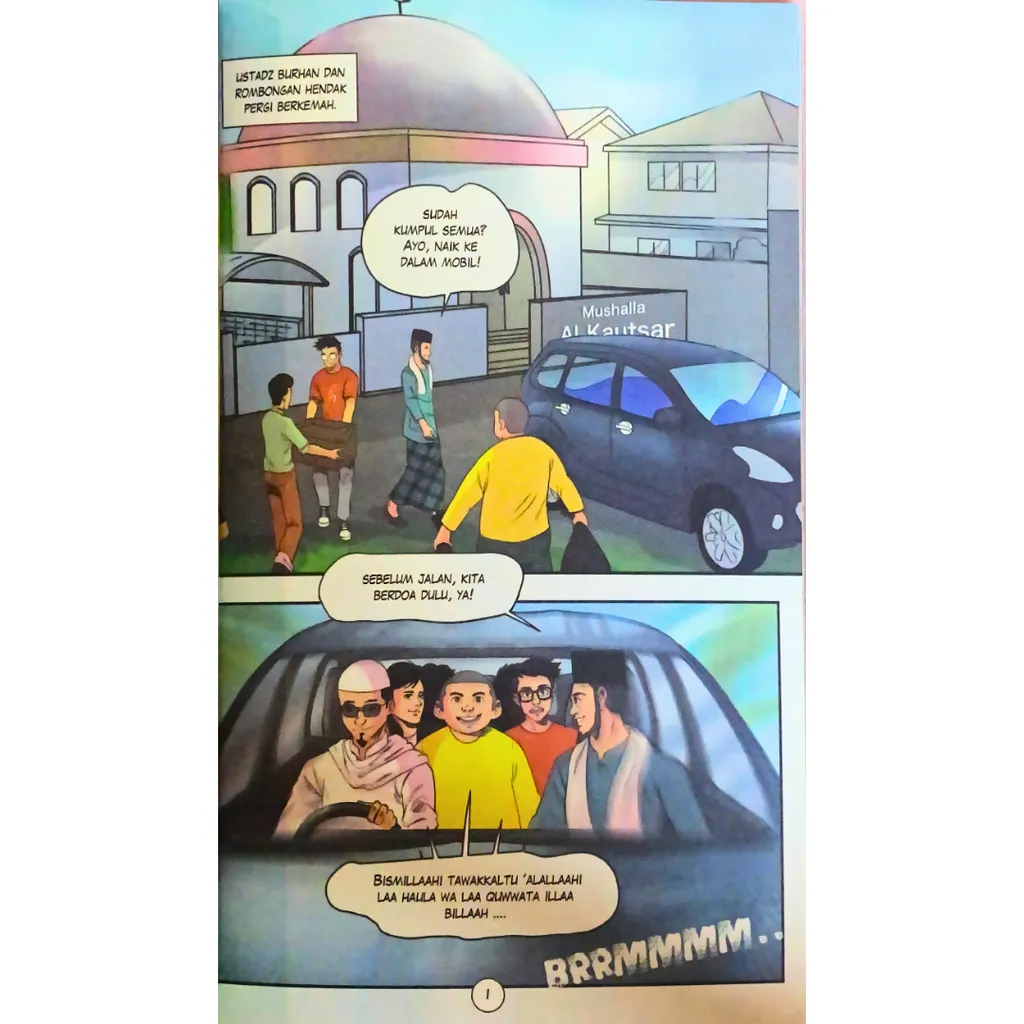 Paparan tambahan 2 untuk buku Komik Padang Mahsyar - Buku Indonesia
