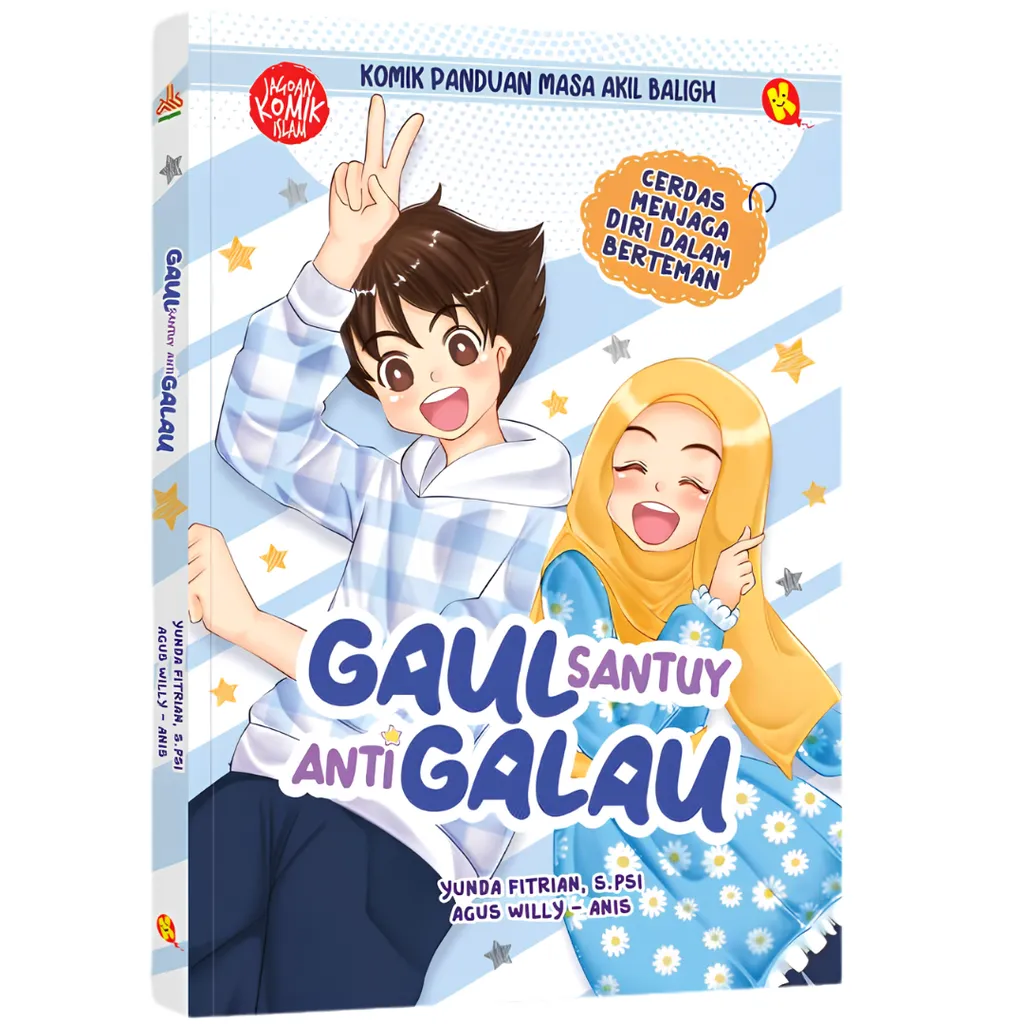 Imej utama kulit buku Komik Gaul Santuy Anti Galau - Buku Indonesia