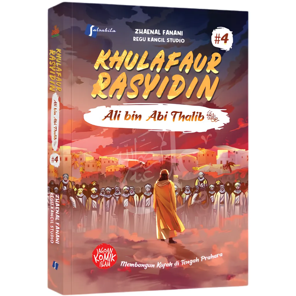 Imej utama kulit buku Komik Khulafaur Rasyidin: Ali b Abi Thalib - Buku Indonesia