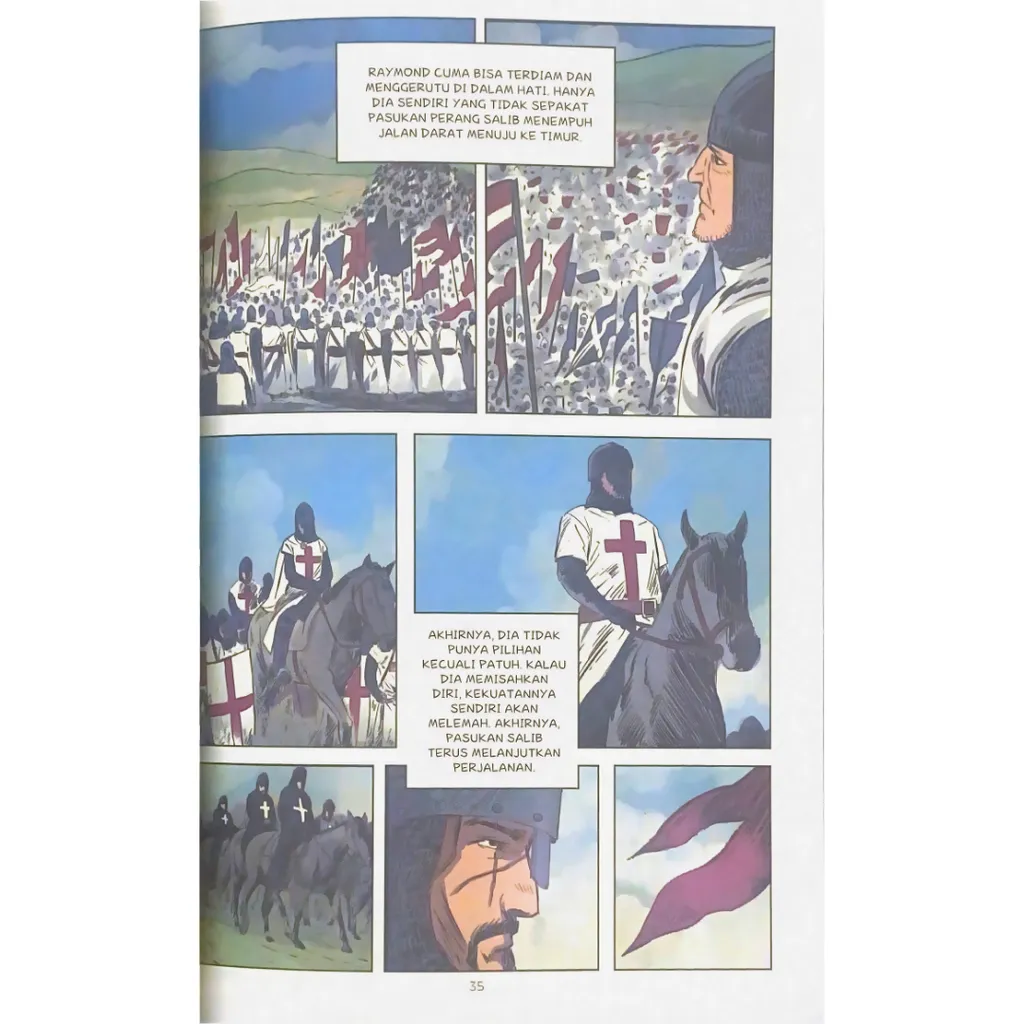 Paparan tambahan 2 untuk buku Komik Shalahuddin Al-Ayyubi #1 - Buku Indonesia
