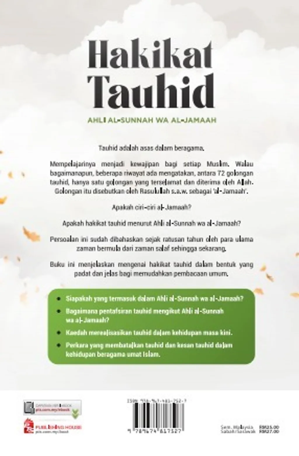 Paparan tambahan 3 untuk buku Hakikat Tauhid Ahli Al-Sunnah Wa Al-Jamaah