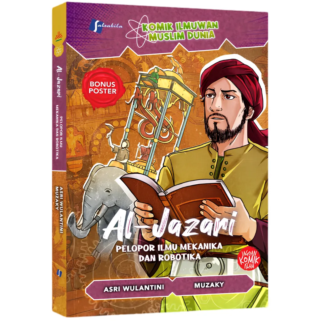 Imej utama kulit buku Komik Al-Jazari - Buku Indonesia