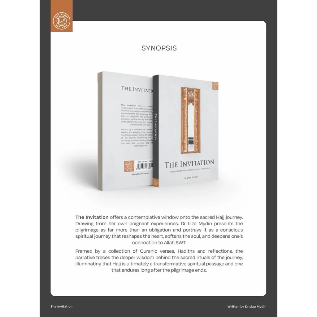 Paparan tambahan 2 untuk buku The Invitation: A Story of Reflection and the Pursuit of a Hajj Mabrur