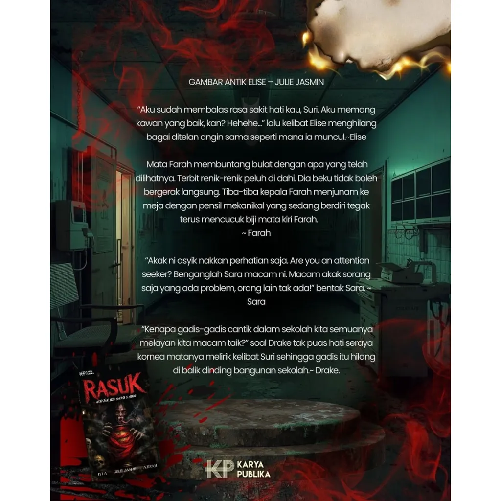 Paparan tambahan 3 untuk buku Novel Rasuk