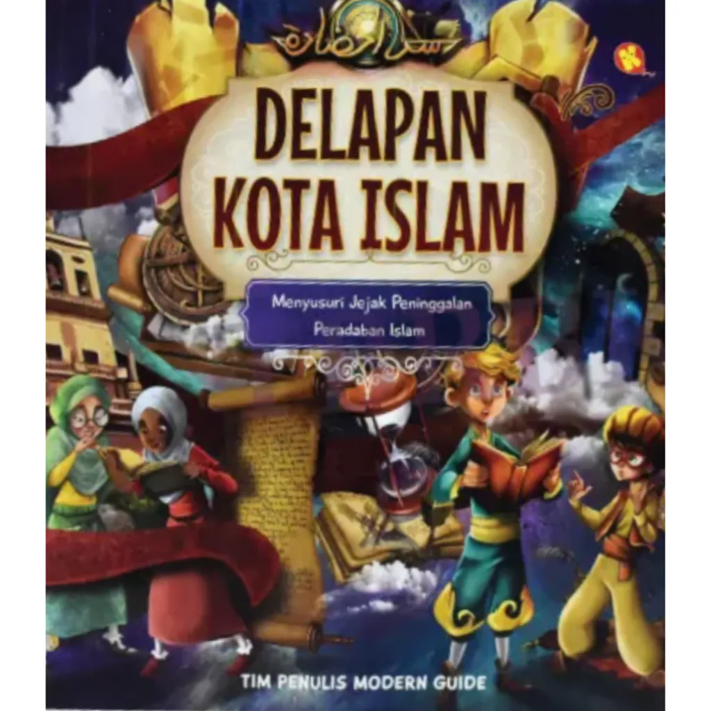 Imej utama kulit buku Delapan Kota Islam - Buku Indonesia