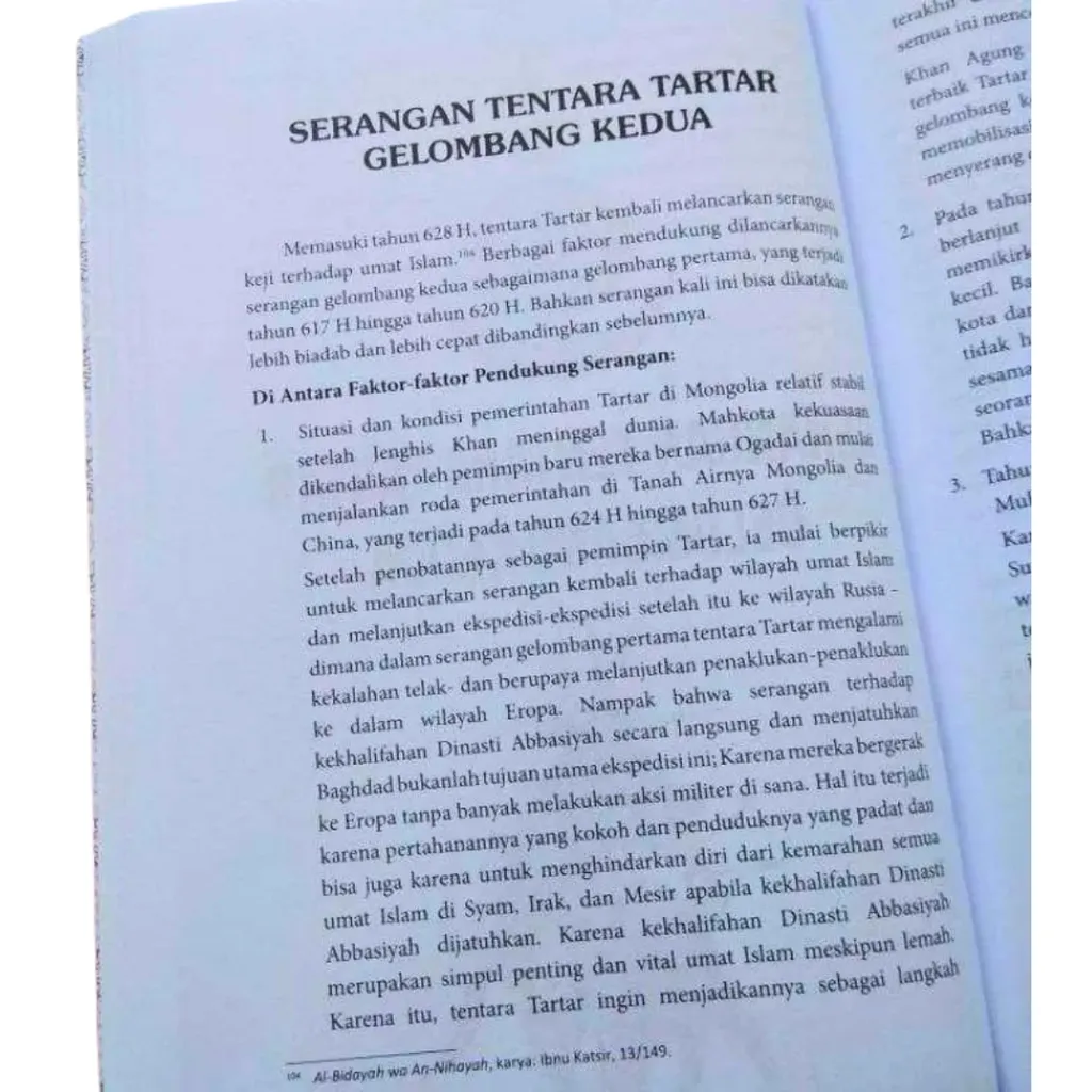 Paparan tambahan 2 untuk buku Sejarah Bangsa Tartar- Buku Indonesia