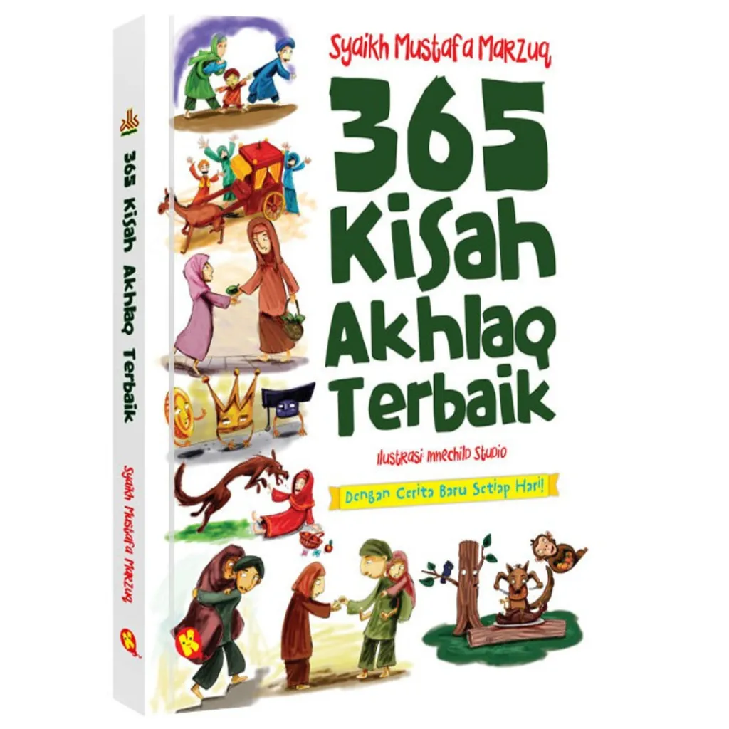 Imej utama kulit buku 365 Kisah Akhlak Terbaik- Buku Indonesia