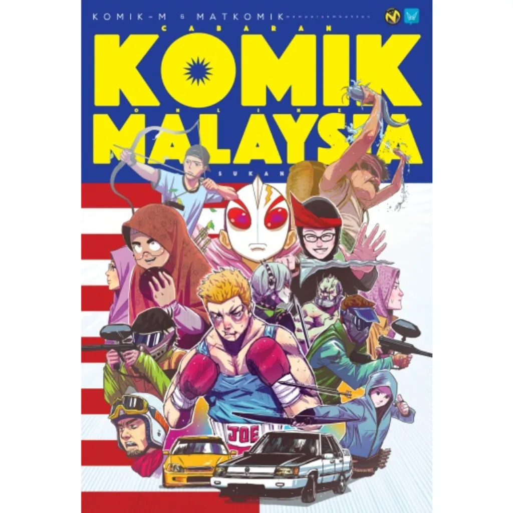 Imej utama kulit buku Cabaran Komik Online Malaysia