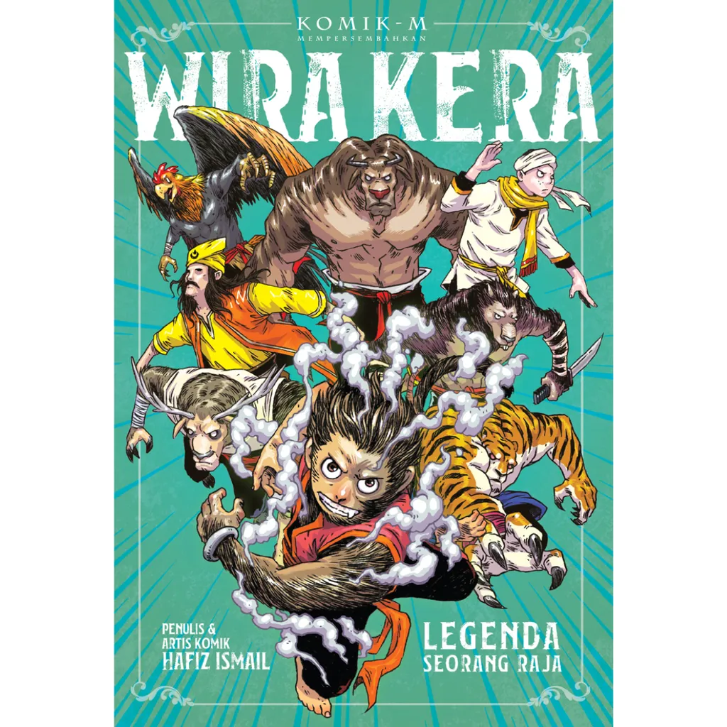 Imej utama kulit buku Wira Kera #1: Legenda Seorang Raja #