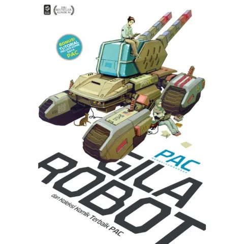 GILA ROBOT & Koleksi Komik Terbaik PAC (M15)