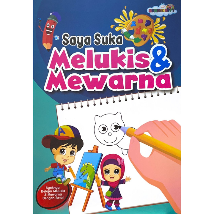 Saya Suka Melukis Dan Mewarna # (L97, BL49)