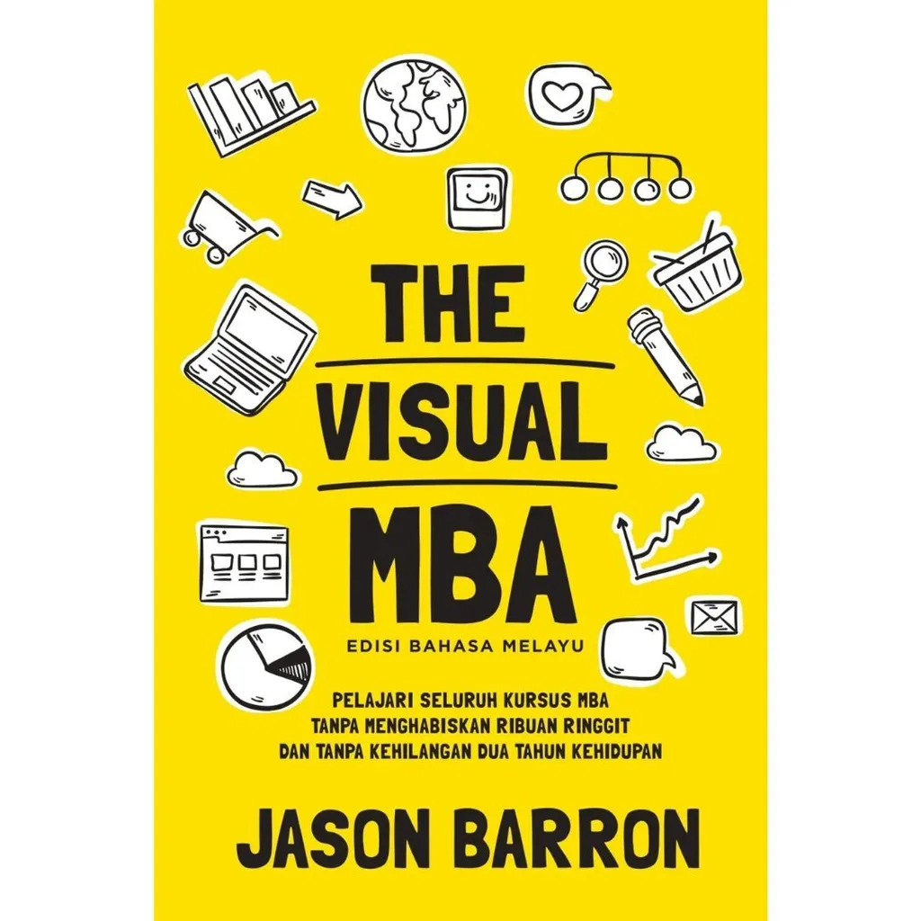 Imej utama kulit buku The Visual MBA - Edisi Bahasa Melayu