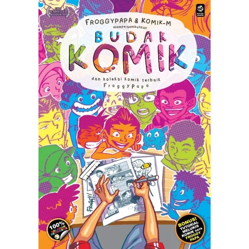 Imej utama kulit buku BUDAK KOMIK & Koleksi Komik Terbaik Froggy Papa
