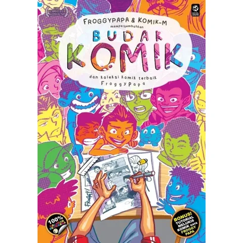BUDAK KOMIK & Koleksi Komik Terbaik Froggy Papa (M1,Y59)