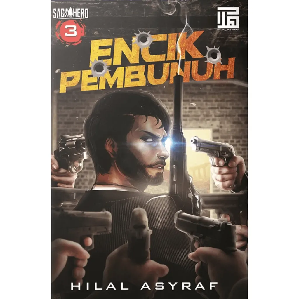 Imej utama kulit buku Saga Hero 3: Encik Pembunuh