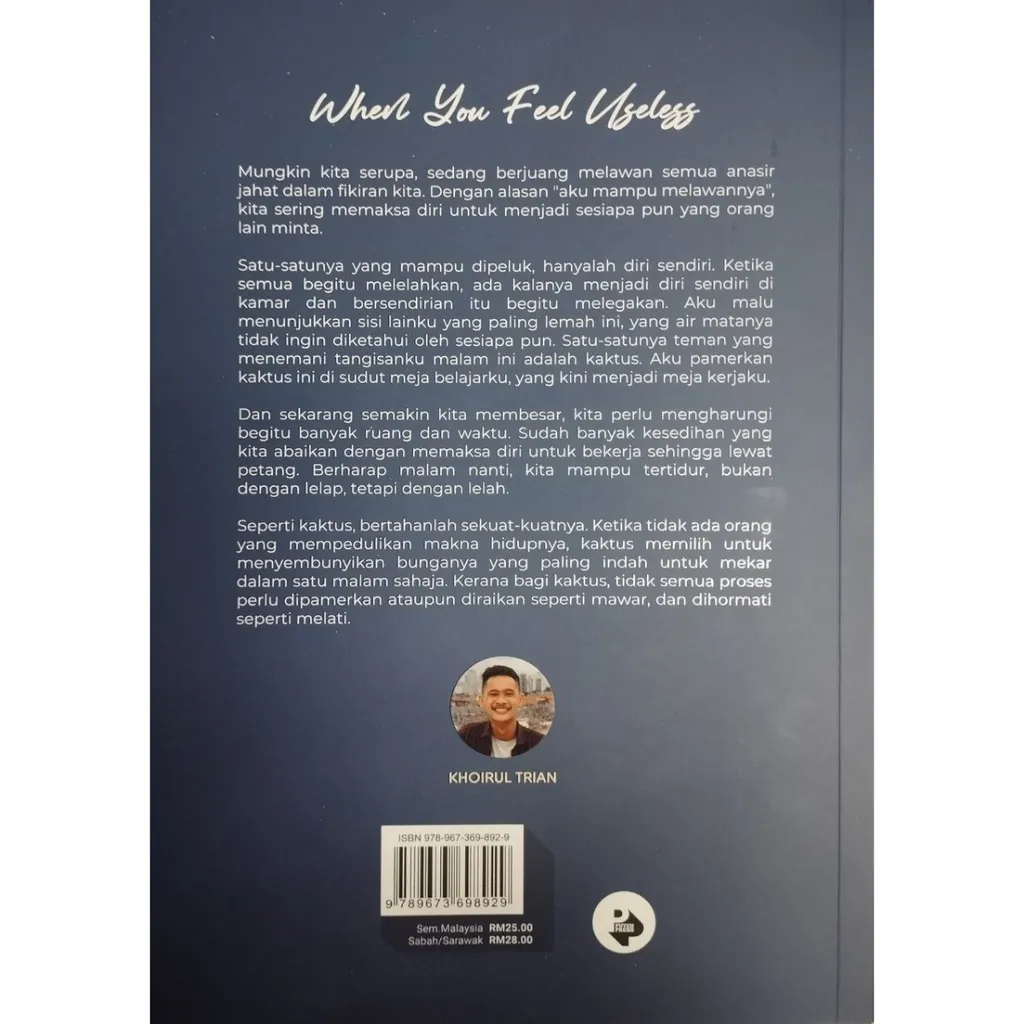 Paparan tambahan 4 untuk buku KBook: When You Feel Useless