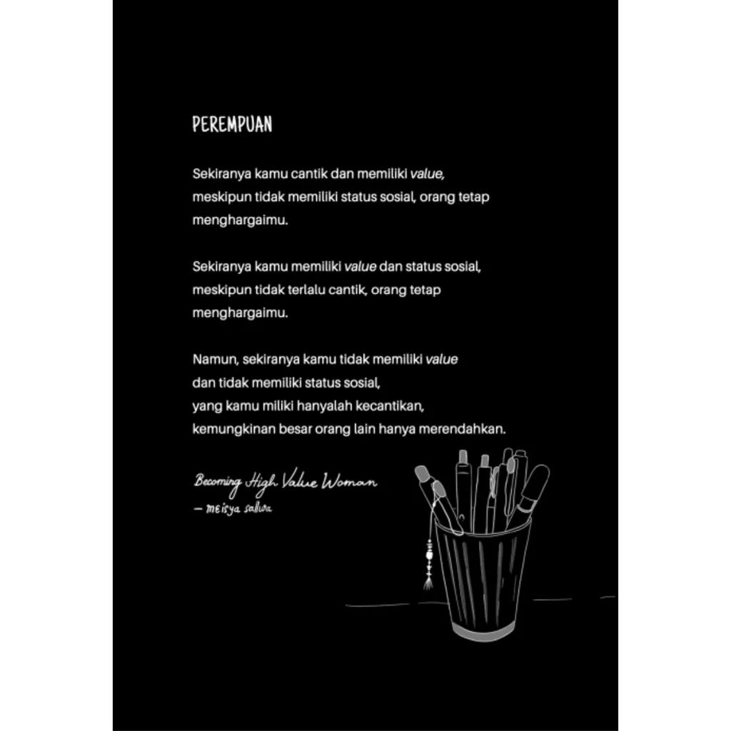 Paparan tambahan 2 untuk buku KBook: Becoming High Value Woman
