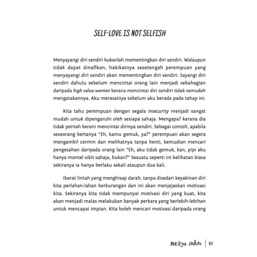 Paparan tambahan 3 untuk buku KBook: Becoming High Value Woman