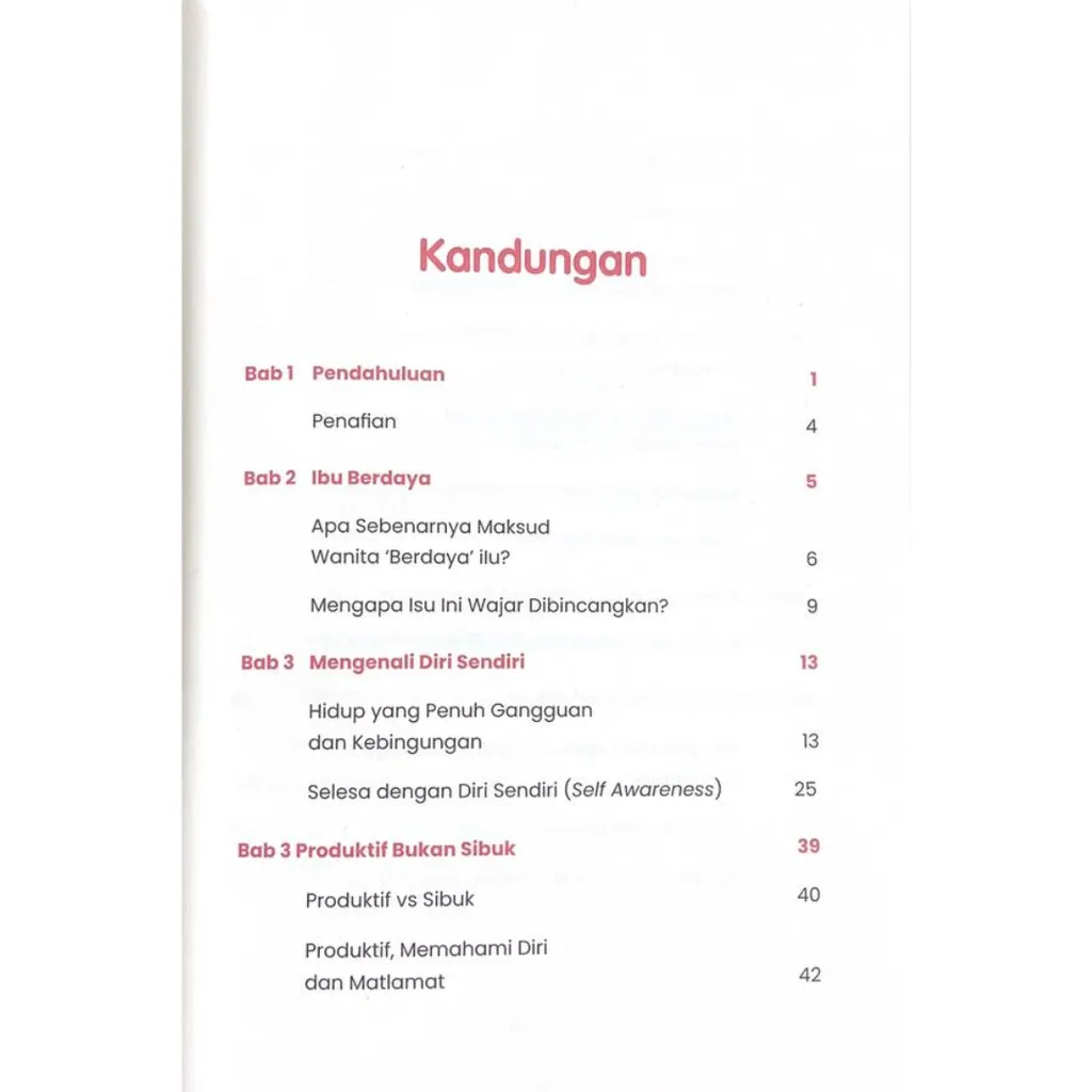 Paparan tambahan 2 untuk buku Empowered ME: Mother Empowers