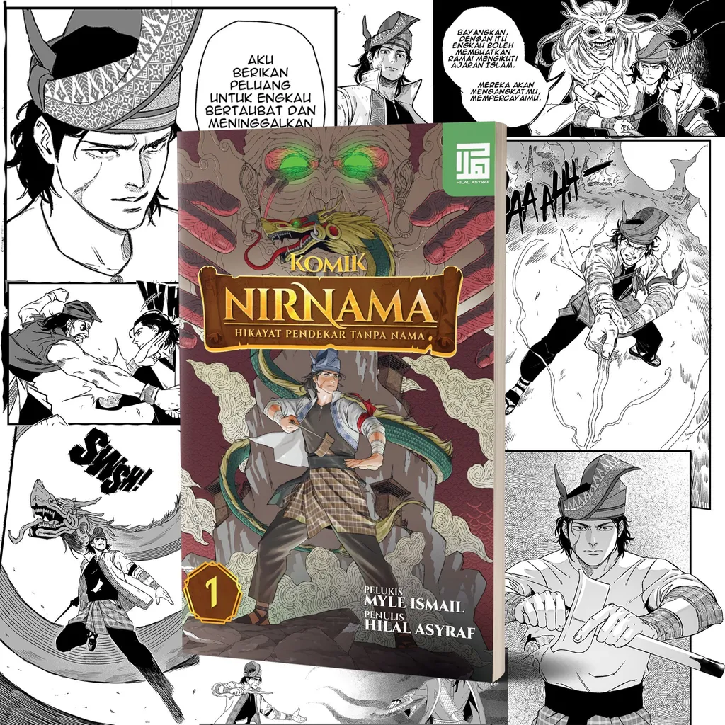Paparan tambahan 4 untuk buku Komik Nirnama: Hikayat Pendekar Tanpa Nama #1