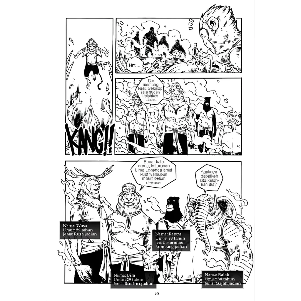 Paparan tambahan 4 untuk buku Wira Kera #1: Legenda Seorang Raja #
