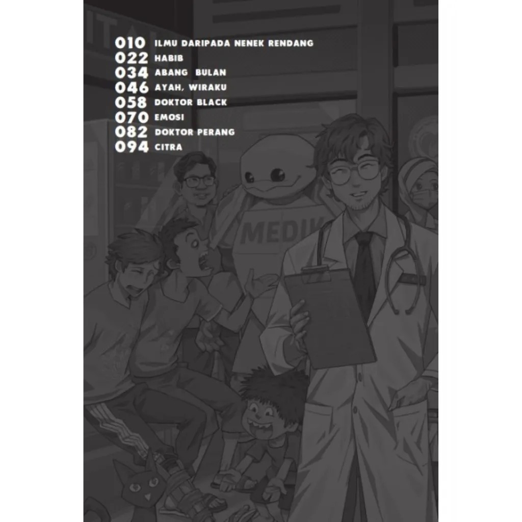 Paparan tambahan 2 untuk buku Cabaran Komik Online Malaysia