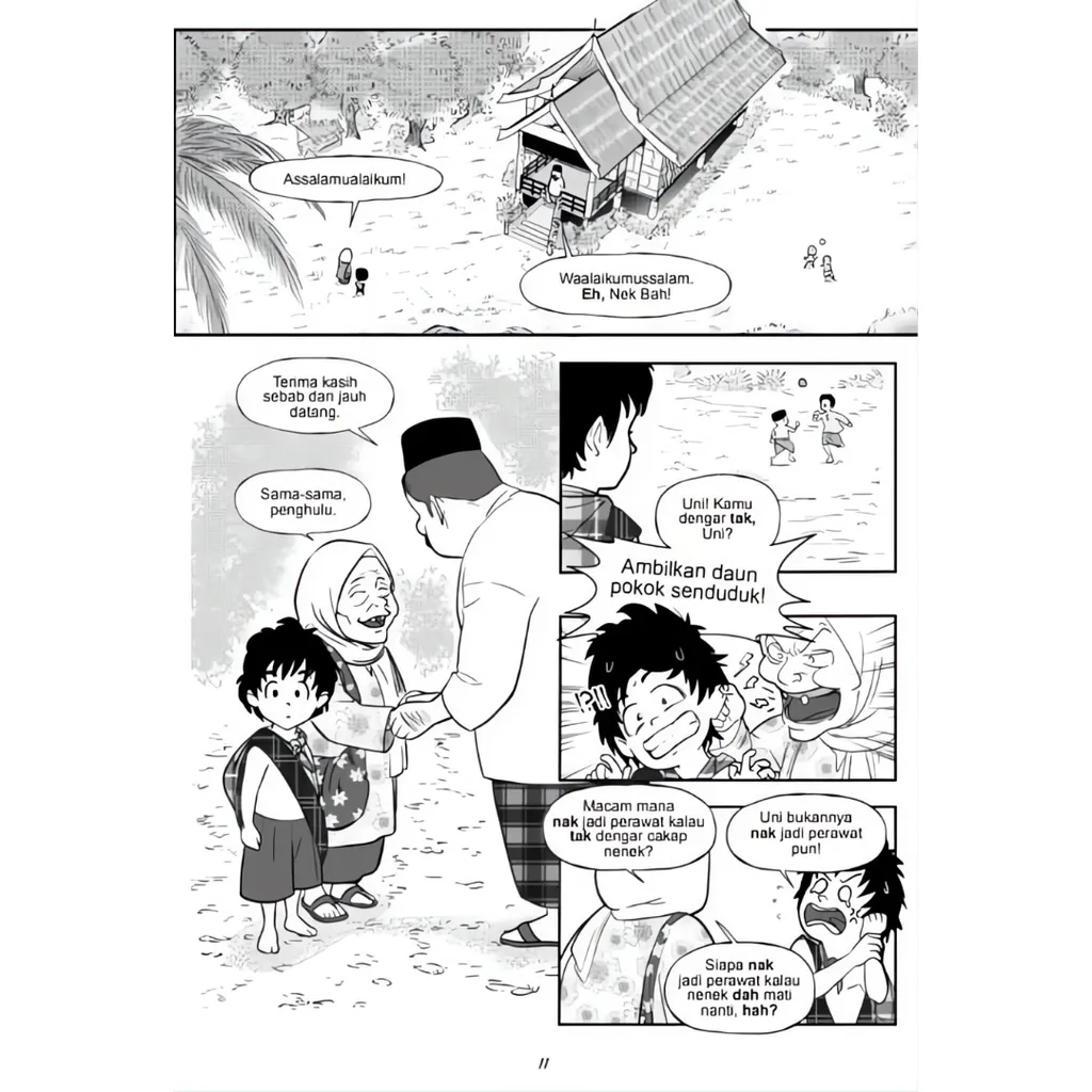 Paparan tambahan 3 untuk buku Cabaran Komik Online Malaysia