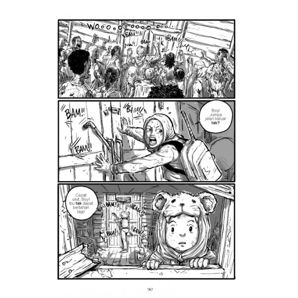 Paparan tambahan 6 untuk buku Aku, Kau & Zombie #2: TULAR #