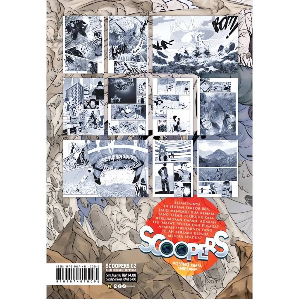 Paparan tambahan 6 untuk buku Scoopers #2: Misteri Kuasa Terpendam