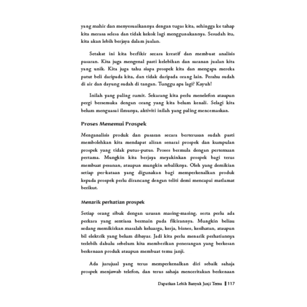 Paparan tambahan 3 untuk buku The Psychology of Selling
