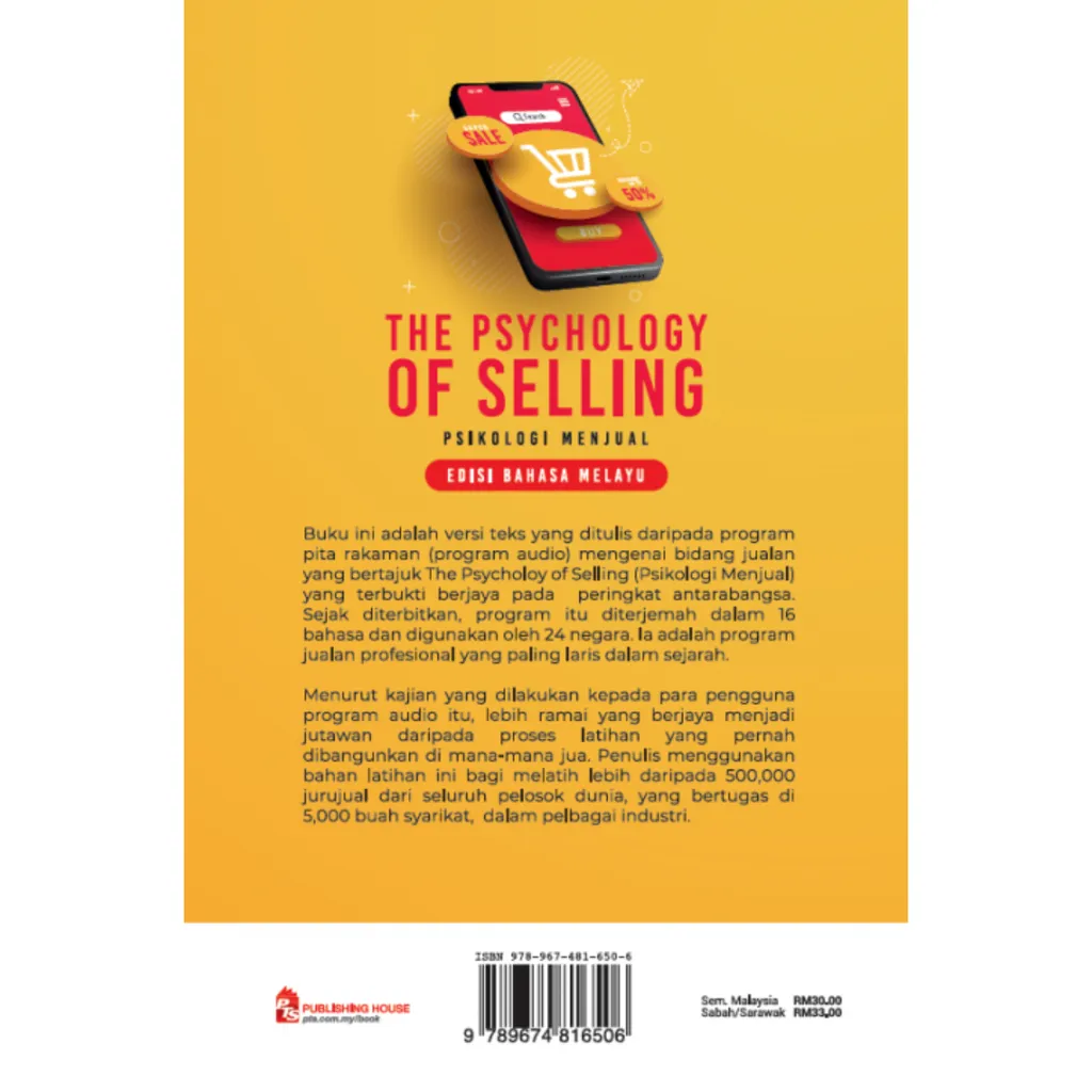 Paparan tambahan 5 untuk buku The Psychology of Selling