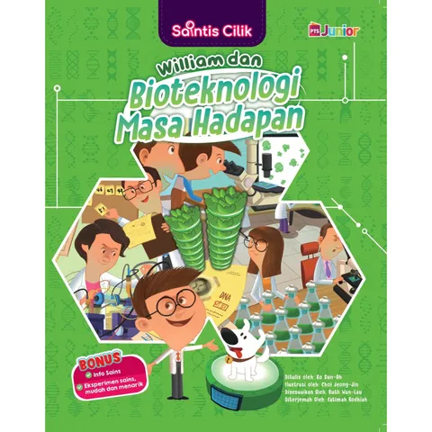 Saintis Cilik: William dan Bioteknologi Masa Hadapan (L187,M19)