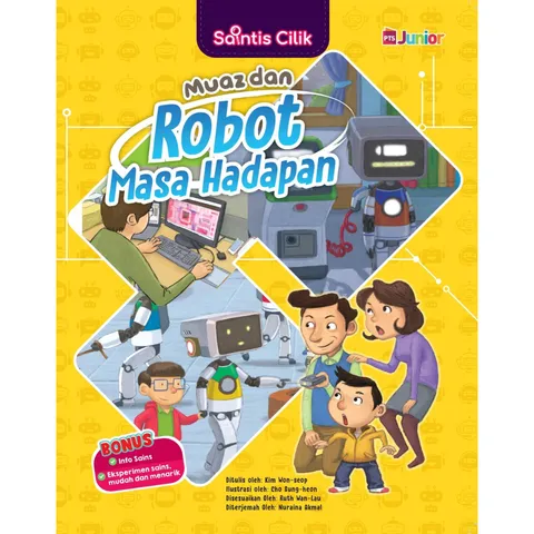 Saintis Cilik: Muaz dan Robot Masa Hadapan (L187,BL175)