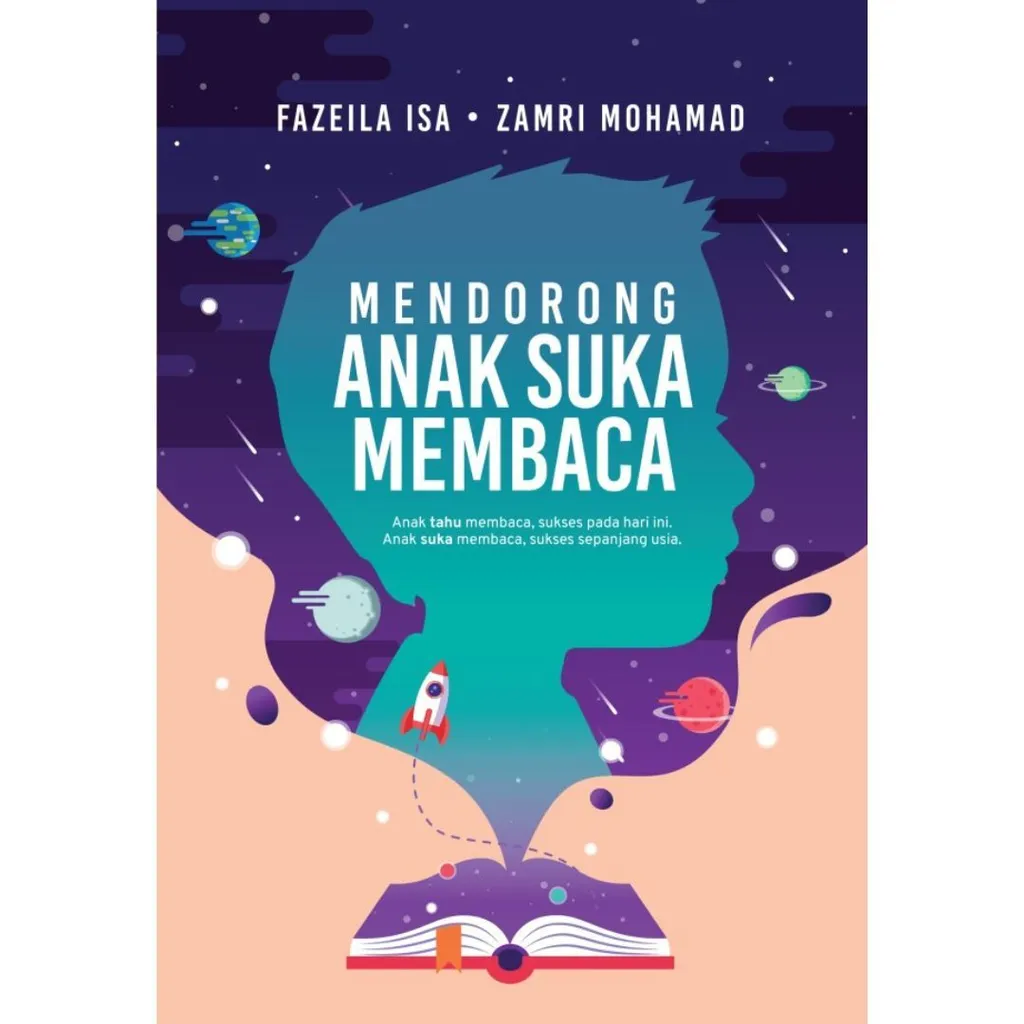 Imej utama kulit buku Mendorong Anak Suka Membaca