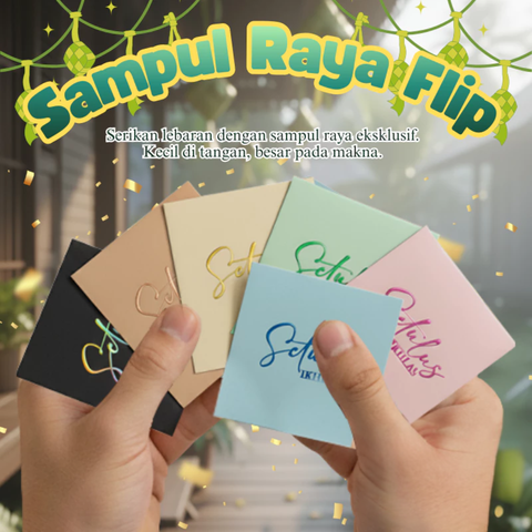 sampul raya flip
