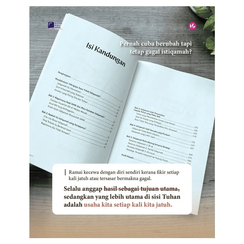 Paparan tambahan 3 untuk buku Istiqamah: Mempelajari Makna Istiqamah Dalam Amalan Menerusi Kehidupan Nabi S.A.W & Para Sahabat