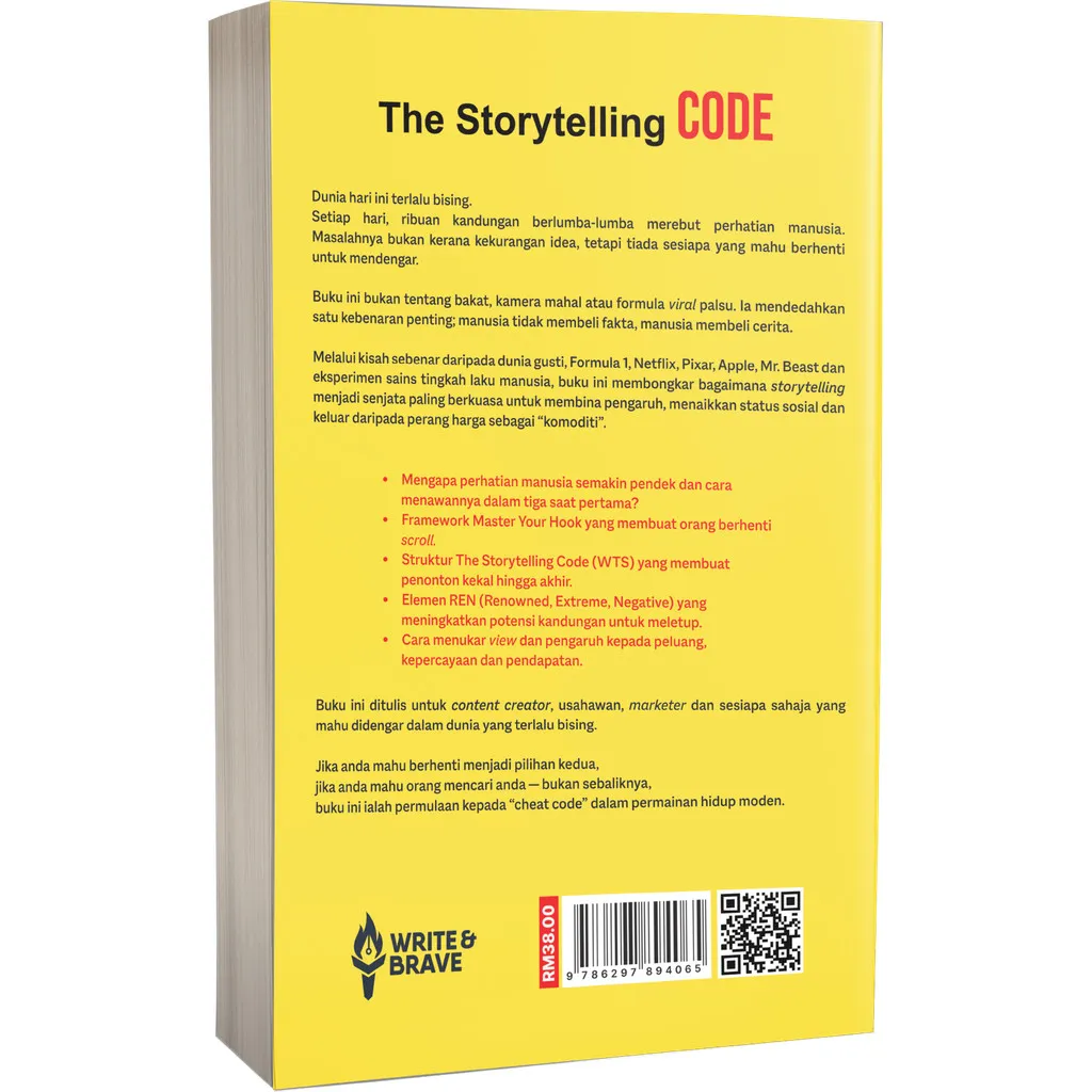 Paparan tambahan 2 untuk buku The Storytelling Code