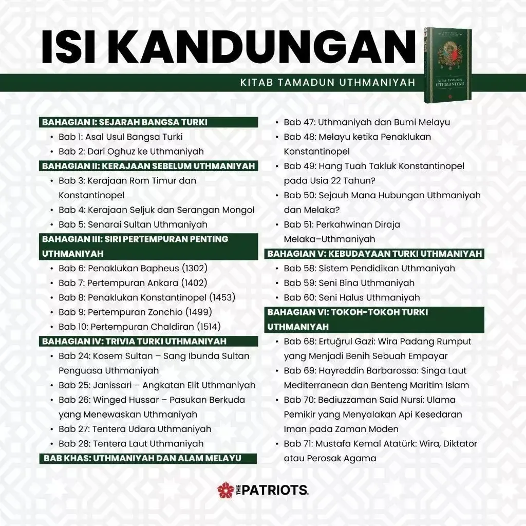 Paparan tambahan 4 untuk buku Kitab Tamadun Uthmaniyah
