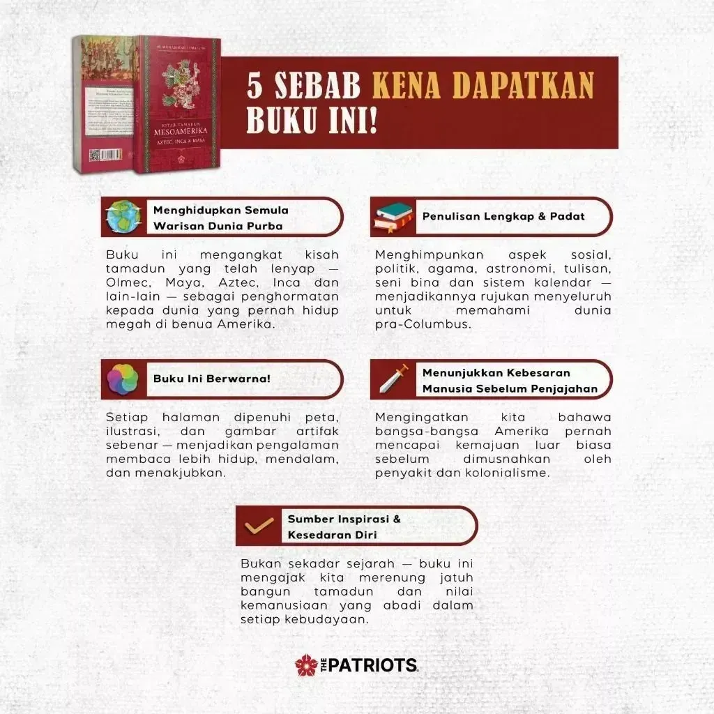 Paparan tambahan 5 untuk buku Kitab Tamadun Mesoamerika
