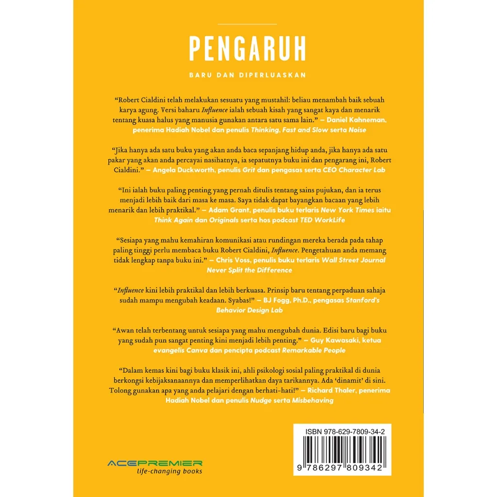Paparan tambahan 5 untuk buku Influence, New and Expanded