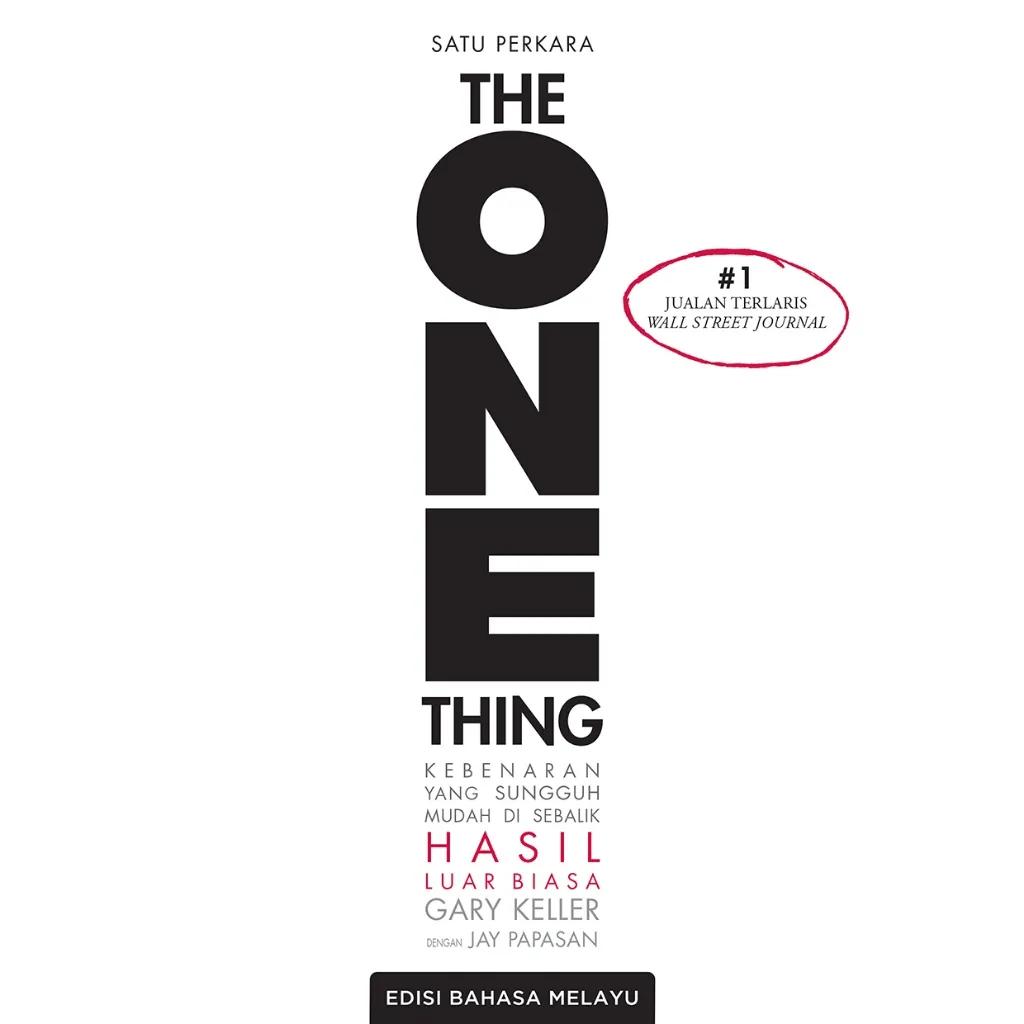 Imej utama kulit buku The One Thing
