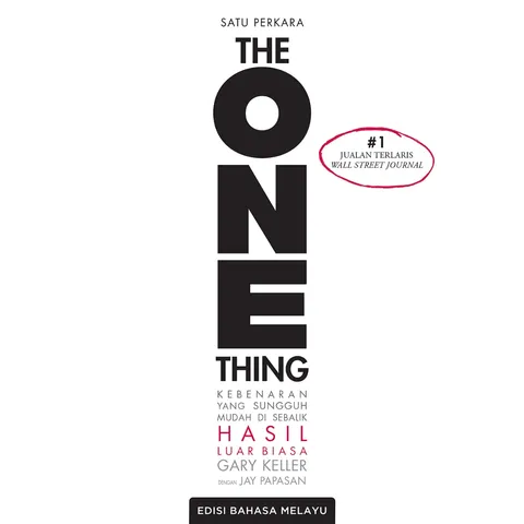 [ACEPREMIER] The One Thing (Satu Perkara) - Edisi Bahasa Melayu (Z13,BL9)