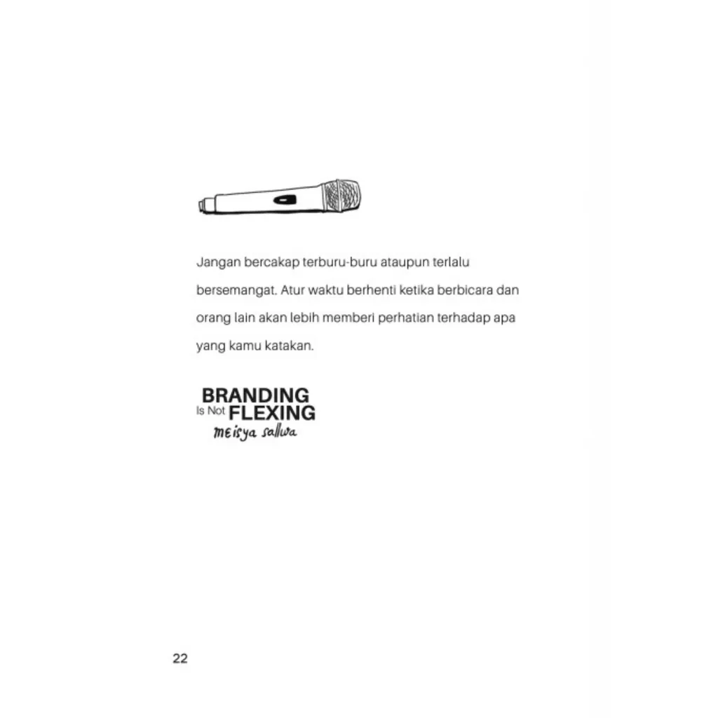 Paparan tambahan 4 untuk buku Branding is Not Flexing