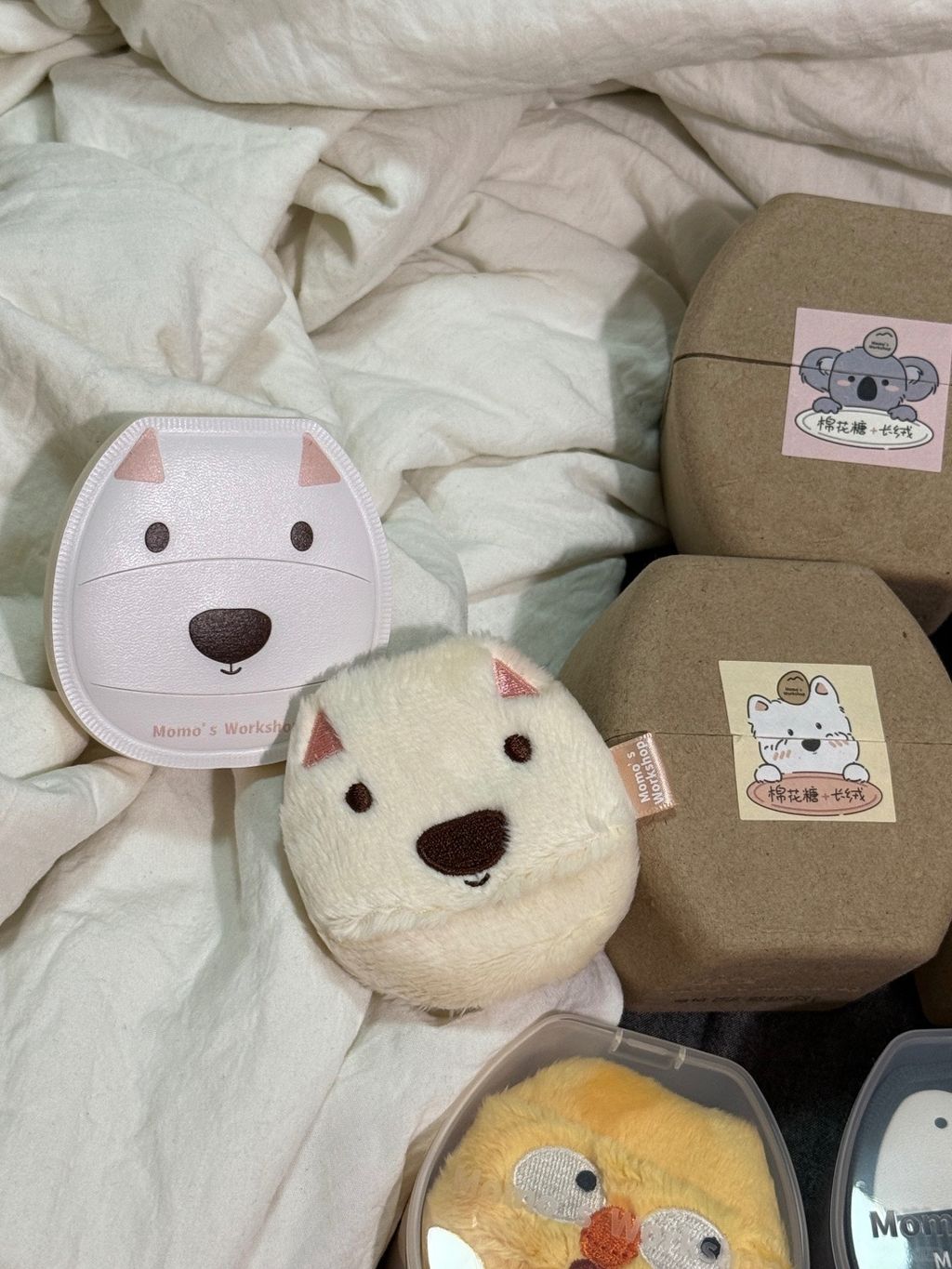 毛吉吉新品粉扑速递📦怎么把动物园搬我家了_6_Jelly爱吃冰_来自小红书网页版