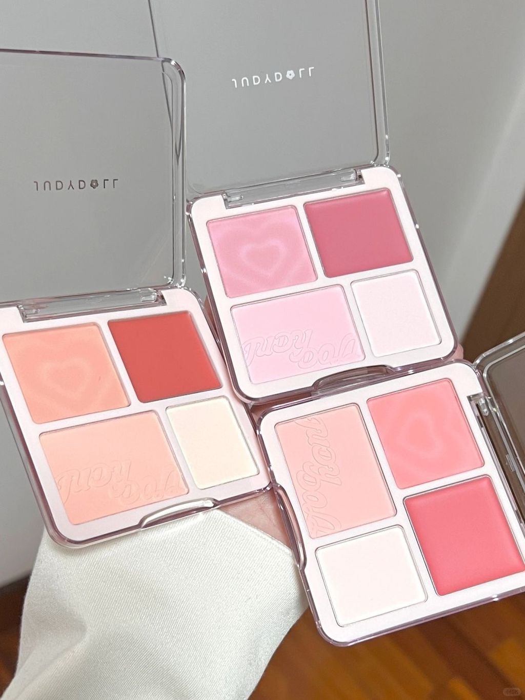 橘朵新品！爱心光波四拼腮红💗嫩妹的神！！_10_咸味小点_来自小红书网页版