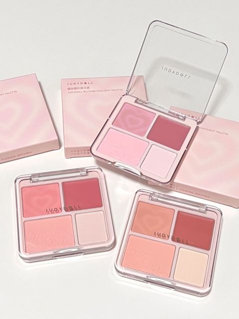 橘朵新品！爱心光波四拼腮红💗嫩妹的神！！_9_咸味小点_来自小红书网页版