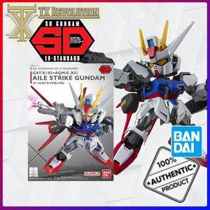 Maquette Plastique Gundam SD Aile Strike - Bandai, Grade Débutant, Montage Sans Colle Ni Peinture