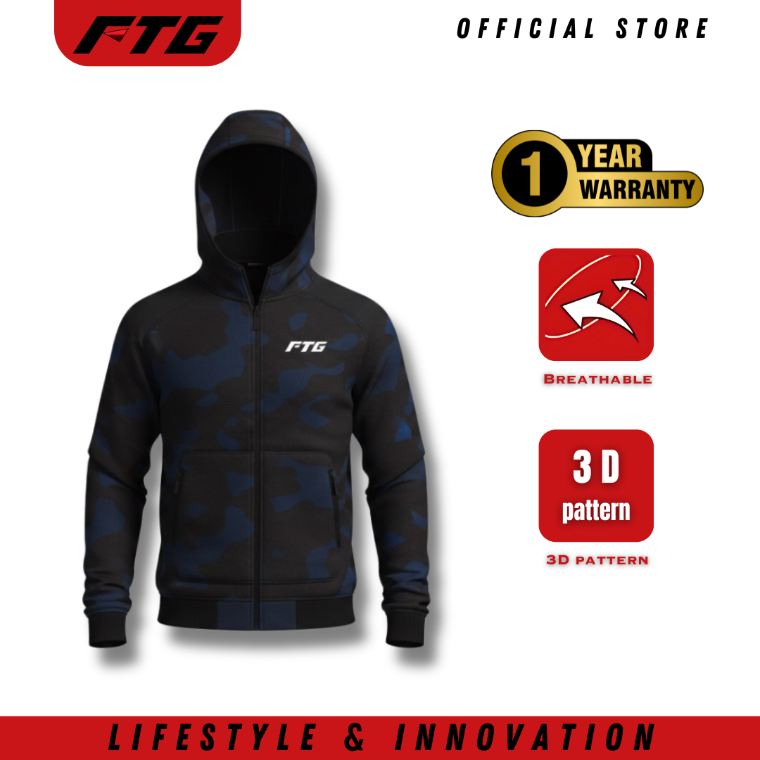 FJK-01 CAMO BLUE NO PAD